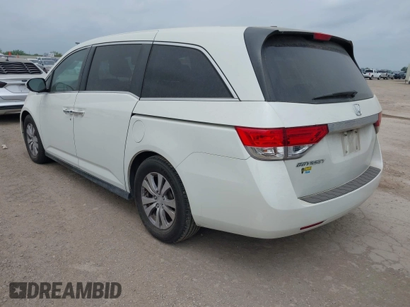 2015 Honda Odyssey EX-L with VIN 5FNRL5H68FB056282, listed as a IAAI auction lot 42177732 with 194,244 mi miles and . Bid and sale history available at DreamBid. Image 3.