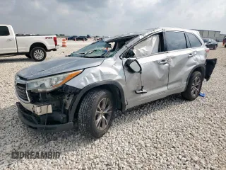 2016 Toyota Highlander LE Plus с VIN 5TDZKRFH1GS154808, выставлен на аукционе Copart как лот 57714935 с пробегом 189 361 миль миль и На запчасти • Non repairable. История ставок и продаж доступна на DreamBid. Изображение 1.