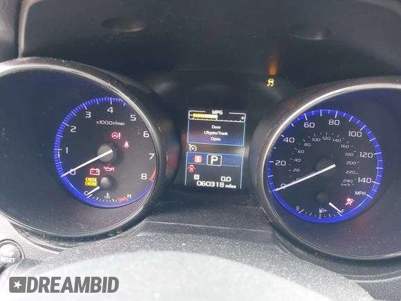 2015 Subaru Legacy 2.5i Premium with VIN 4S3BNAC62F3063446, listed as a IAAI auction lot 41946307 with 60,318 mi miles. Bid and sale history available at carsss.com. Image 7.
