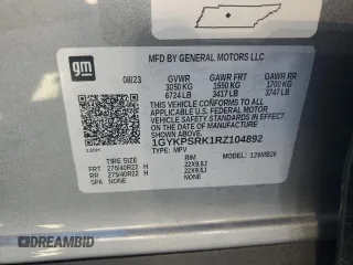 2024 Cadillac LYRIQ Luxury z VIN 1GYKPSRK1RZ104892, wystawiony jako Copart lot #84530244 z przebiegiem 11 537 mil mil oraz Szkoda całkowita • Salvage title. Historia ofert i sprzedaży dostępna na DreamBid. Obrazek 13.