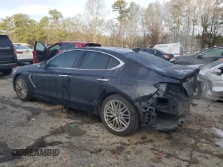 2021 Genesis G70 2.0T with VIN KMTG64LA0MU075600, listed as a Copart auction lot 86821304 with 60,067 mi miles and Salvage Title. Bid and sale history available at carsss.com. Image 2.