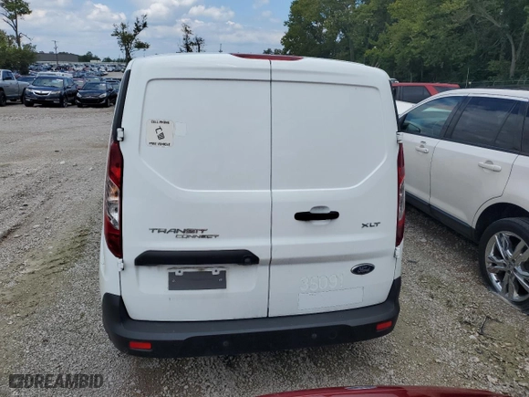 2022 Ford Transit Connect Van XLT with VIN NM0LS7T26N1518562, listed as a Copart auction lot 65945404 with 134,946 mi miles and Clean Title. Bid and sale history available at carsss.com. Image 6.