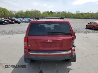 2014 Jeep Patriot Latitude with VIN 1C4NJRFB0ED658983, listed as a Copart auction lot 55024685 with 96,457 mi miles and Salvage Title. Bid and sale history available at carsss.com. Image 6.