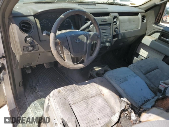 2014 Ford F-150 XL with VIN 1FTNF1CF6EKD16492, listed as a Copart auction lot 64820745 with 209,629 mi miles and Salvage title. Bid and sale history available at DreamBid. Image 8.