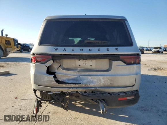 2024 Jeep Wagoneer Series II Carbide with VIN 1C4SJSBP8RS103079, listed as a Copart auction lot 47974685 with 15,990 mi miles and Salvage Title. Bid and sale history available at DreamBid. Image 6.