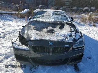 2017 BMW 6 Series 650i with VIN WBA6F5C50HD996804, listed as a Copart auction lot 41377645 with 0 mi miles and Salvage Title. Bid and sale history available at carsss.com. Image 5.