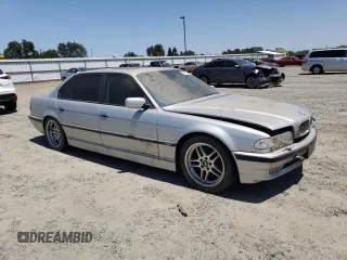 2001 BMW 7 Series 740iL z VIN WBAGH83431DP27614, wystawiony jako Copart lot #58605845 z przebiegiem Nie podano mil oraz Czysty tytuł • Clean title. Historia ofert i sprzedaży dostępna na DreamBid. Obrazek 4.