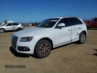 2016 Audi Q5 Premium Plus with VIN WA1L2AFP4GA100490, listed as a Copart auction lot 55835645 with 116,342 mi miles and Salvage title. Bid and sale history available at DreamBid. Image 1.