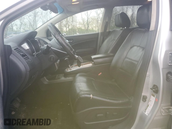 2013 Nissan Murano SV with VIN JN8AZ1MW2DW305375, listed as a Copart auction lot 52975545 with 210,535 mi miles and Clean title. Bid and sale history available at DreamBid. Image 7.