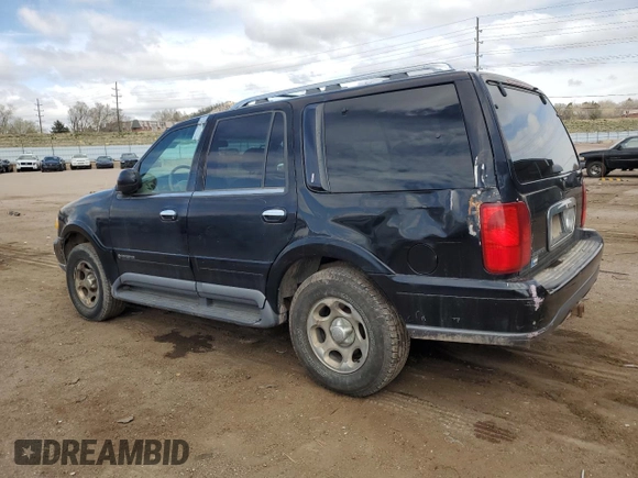 1998 Lincoln Navigator with VIN 5LMFU28L6WLJ07689, listed as a Copart auction lot 52129215 with 238,124 mi miles and Clean title. Bid and sale history available at DreamBid. Image 2.