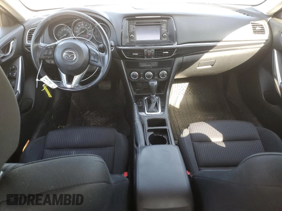2015 Mazda 6 i Sport with VIN JM1GJ1U5XF1223012, listed as a Copart auction lot 50492285 with 186,378 mi miles and Salvage Title. Bid and sale history available at carsss.com. Image 8.
