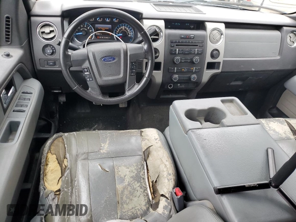2012 Ford F-150 XL with VIN 1FTFW1CF2CFB20947, listed as a Copart auction lot 51259415 with 262,546 mi miles and Salvage Title. Bid and sale history available at carsss.com. Image 8.