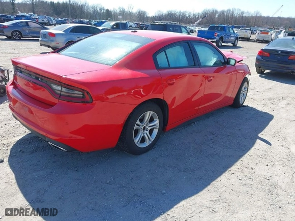 2020 Dodge Charger SXT with VIN 2C3CDXBG2LH140513, listed as a IAAI auction lot 41770400 with 85,734 mi miles. Bid and sale history available at carsss.com. Image 4.