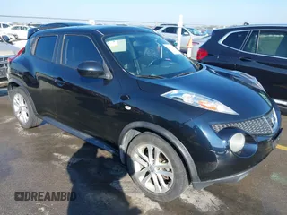 2013 Nissan Juke S with VIN JN8AF5MR5DT213804, listed as a IAAI auction lot 41807505 with 131,856 mi miles. Bid and sale history available at carsss.com. Image 1.