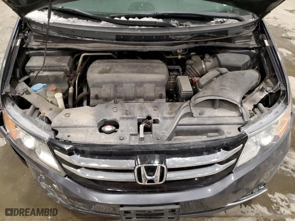 2016 Honda Odyssey EX-L with VIN 5FNRL5H65GB025783, listed as a Copart auction lot 44261675 with 109,670 mi miles and Salvage Title. Bid and sale history available at carsss.com. Image 12.