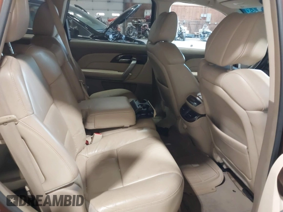2011 Acura MDX Tech Pkg with VIN 2HNYD2H66BH541588, listed as a IAAI auction lot 42002712 with 216,298 mi miles. Bid and sale history available at carsss.com. Image 8.