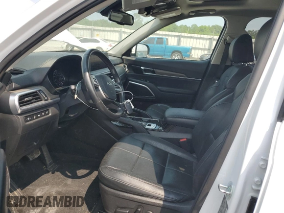 2022 Kia Telluride EX with VIN 5XYP3DHC3NG291087, listed as a Copart auction lot 59271455 with 75,318 mi miles and Salvage title. Bid and sale history available at DreamBid. Image 7.