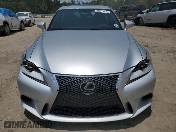 2016 Lexus IS 200t with VIN JTHBA1D21G5017179, listed as a Copart auction lot 59619775 with 63,832 mi miles and Salvage title. Bid and sale history available at DreamBid. Image 5.