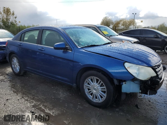 2009 Chrysler Sebring Touring *Ltd Avail* with VIN 1C3LC56B49N543849, listed as a Copart auction lot 76319904 with 111,091 mi miles and Salvage Title. Bid and sale history available at carsss.com. Image 4.