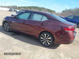 2022 Nissan Sentra SV z VIN 3N1AB8CV5NY221159, wystawiony jako IAAI lot #41322470 z przebiegiem 27 098 mil mil oraz . Historia ofert i sprzedaży dostępna na DreamBid. Obrazek 3.