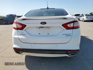 2014 Ford Fusion Titanium with VIN 3FA6P0K90ER167862, listed as a Copart auction lot 52597705 with 223,824 mi miles and Clean Title. Bid and sale history available at carsss.com. Image 6.