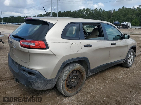 2015 Jeep Cherokee Sport z VIN 1C4PJLAB9FW547402, wystawiony jako Copart lot #53164885 z przebiegiem 128 717 mil mil oraz Szkoda całkowita • Salvage title. Historia ofert i sprzedaży dostępna na DreamBid. Obrazek 3.