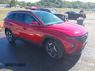 2022 Hyundai Tucson Limited with VIN 5NMJECAE8NH068670, listed as a IAAI auction lot 40579846 with 33,441 mi miles. Bid and sale history available at carsss.com. Image 1.