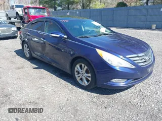 2012 Hyundai Sonata 2.4L Limited PZEV with VIN 5NPEC4AC8CH315066, listed as a IAAI auction lot 41924523 with 183,404 mi miles. Bid and sale history available at carsss.com. Image 1.