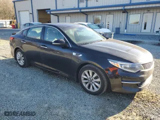 2018 Kia Optima EX with VIN 5XXGU4L37JG212295, listed as a Copart auction lot 46269685 with 144,347 mi miles and Salvage Title. Bid and sale history available at carsss.com. Image 4.