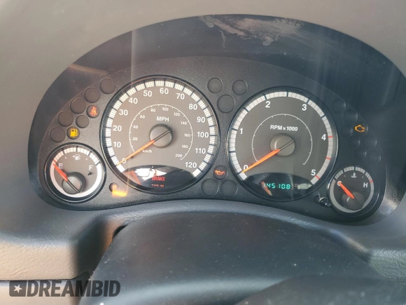 2005 Jeep Liberty Sport with VIN 1J4GL48545W635895, listed as a Copart auction lot 80876564 with 145,108 mi miles and Salvage Title. Bid and sale history available at DreamBid. Image 9.