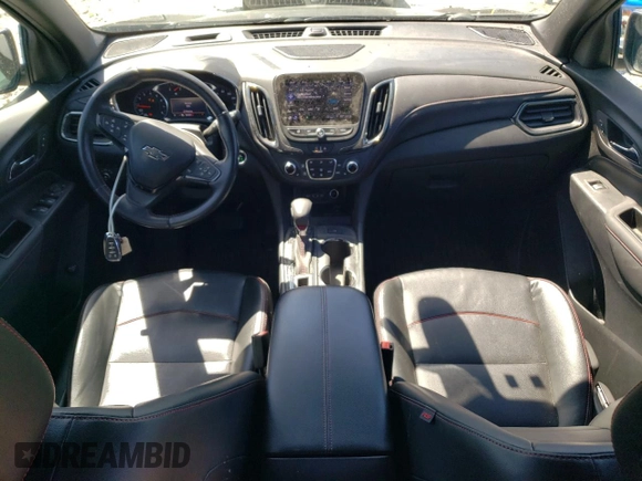 2022 Chevrolet Equinox RS with VIN 3GNAXWEV2NS202014, listed as a Copart auction lot 55381305 with 58,080 mi miles and Salvage title. Bid and sale history available at DreamBid. Image 8.