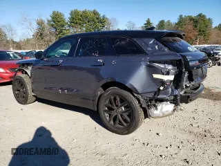 2024 Land Rover Range Rover Velar S with VIN SALYJ2EX6RA391625, listed as a Copart auction lot 80262574 with 3,706 mi miles and Salvage Title. Bid and sale history available at DreamBid. Image 2.