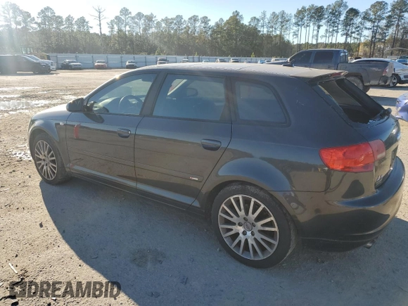 2007 Audi A3 with VIN WAUHF78P97A078127, listed as a Copart auction lot 87590725 with 139,674 mi miles and Salvage title. Bid and sale history available at DreamBid. Image 2.