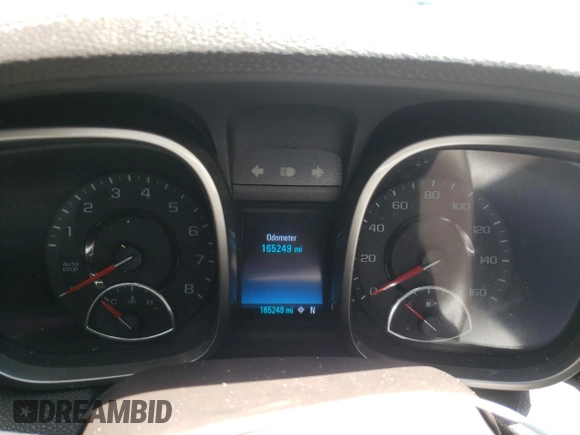 2014 Chevrolet Malibu LT with VIN 1G11C5SL5EF123001, listed as a Copart auction lot 53448055 with 165,249 mi miles and Salvage Title. Bid and sale history available at DreamBid. Image 9.