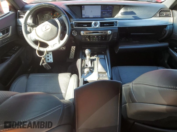 2013 Lexus GS 350 with VIN JTHCE1BL0D5004181, listed as a Copart auction lot 55527715 with 84,303 mi miles and Salvage Title. Bid and sale history available at DreamBid. Image 8.
