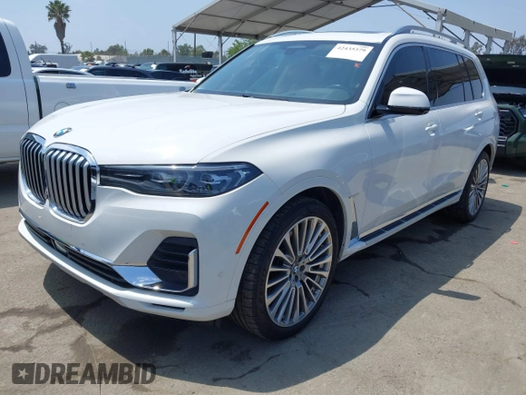 2019 BMW X7 xDrive50i z VIN 5UXCX4C54KLS38649, wystawiony jako IAAI lot #42435379 z przebiegiem 60 905 mil mil oraz . Historia ofert i sprzedaży dostępna na DreamBid. Obrazek 17.