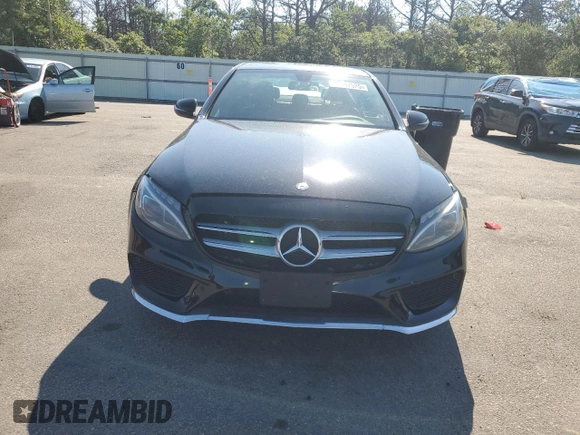 2016 Mercedes-Benz C 300 Luxury with VIN WDDWF4KBXGR121516, listed as a Copart auction lot 65587535 with 163,340 mi miles and Salvage title. Bid and sale history available at DreamBid. Image 5.