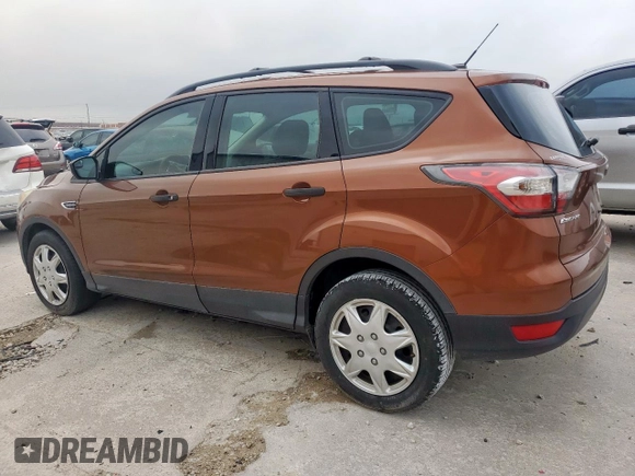 2017 Ford Escape S with VIN 1FMCU0F78HUA80539, listed as a Copart auction lot 57485415 with 131,734 mi miles and Salvage title. Bid and sale history available at DreamBid. Image 2.