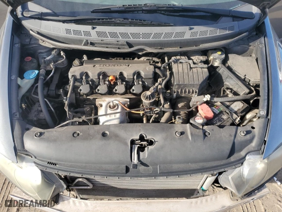2010 Honda Civic Sdn DX-VP with VIN 19XFA1F34AE084458, listed as a Copart auction lot 48209195 with 169,921 mi miles and Salvage Title. Bid and sale history available at carsss.com. Image 12.
