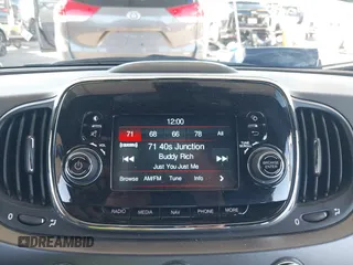 2018 FIAT 500e with VIN 3C3CFFGE7JT377434, listed as a IAAI auction lot 41670411 with 30,593 mi miles. Bid and sale history available at carsss.com. Image 18.