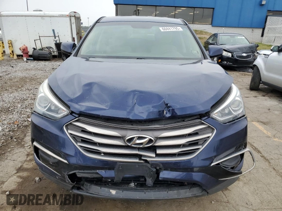 2017 Hyundai Santa Fe 2.4L with VIN 5XYZT3LB1HG496588, listed as a Copart auction lot 60441795 with 136,361 mi miles and Clean title. Bid and sale history available at DreamBid. Image 5.