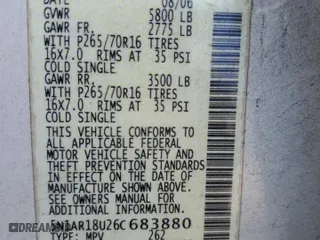 2006 Nissan Pathfinder SE with VIN 5N1AR18U26C683880, listed as a Copart auction lot 50251575 with 201,321 mi miles and Salvage Title. Bid and sale history available at carsss.com. Image 15.
