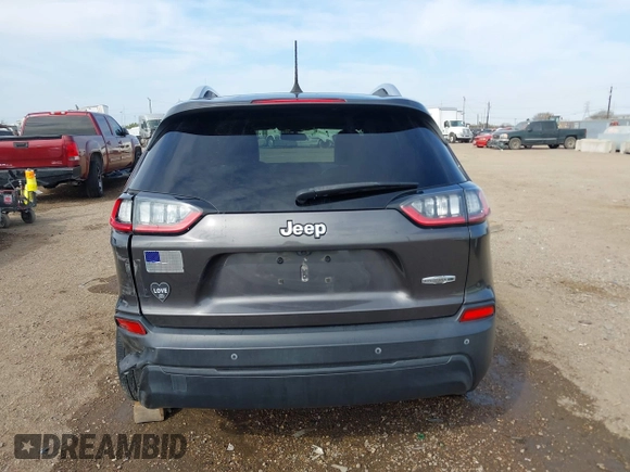 2019 Jeep Cherokee Latitude Plus with VIN 1C4PJLLB4KD403310, listed as a IAAI auction lot 41691832 with 72,398 mi miles. Bid and sale history available at carsss.com. Image 16.