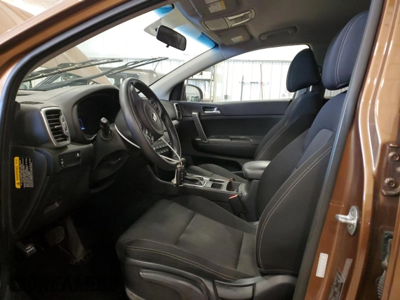 2017 Kia Sportage LX with VIN KNDPM3AC8H7235245, listed as a Copart auction lot 54477635 with 62,804 mi miles and Clean Title. Bid and sale history available at carsss.com. Image 7.