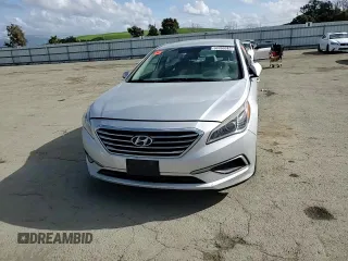 2017 Hyundai Sonata 2.4L with VIN 5NPE24AF4HH572164, listed as a Copart auction lot 50996045 with 99,418 mi miles and Salvage Title. Bid and sale history available at carsss.com. Image 11.