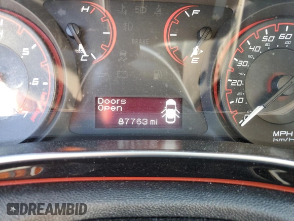 2014 Dodge Dart SXT with VIN 1C3CDFBB4ED724359, listed as a Copart auction lot 49392615 with 87,763 mi miles and Salvage Title. Bid and sale history available at carsss.com. Image 9.