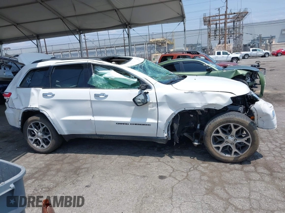 2019 Jeep Grand Cherokee Limited with VIN 1C4RJEBG7KC680959, listed as a IAAI auction lot 42433484 with 56,429 mi miles and . Bid and sale history available at DreamBid. Image 13.