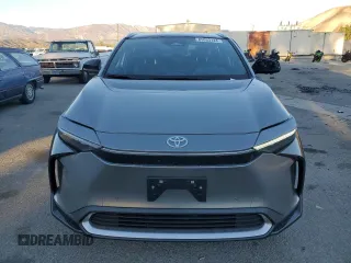 2023 Toyota bZ4X XLE with VIN JTMAAAAAXPA019772, listed as a Copart auction lot 85053124 with 9,591 mi miles and Salvage Title. Bid and sale history available at DreamBid. Image 5.