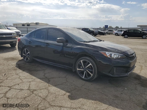2020 Subaru Impreza Sport with VIN 4S3GKAM65L3610010, listed as a Copart auction lot 72472574 with 37,015 mi miles and Salvage Title. Bid and sale history available at carsss.com. Image 4.