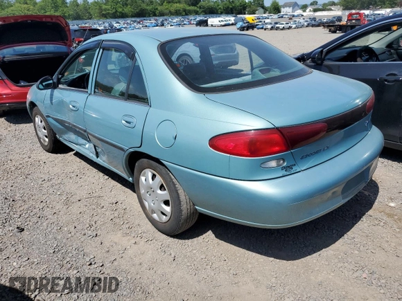 1998 Ford Escort LX with VIN 1FAFP10P1WW198981, listed as a Copart auction lot 60413215 with 82,113 mi miles and Salvage title. Bid and sale history available at DreamBid. Image 2.